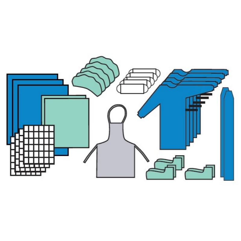 Комплект для операцій онкопроктологія (лапароскопія), стерильний, одноразового використання ,ТМ «АХІЛЛ»